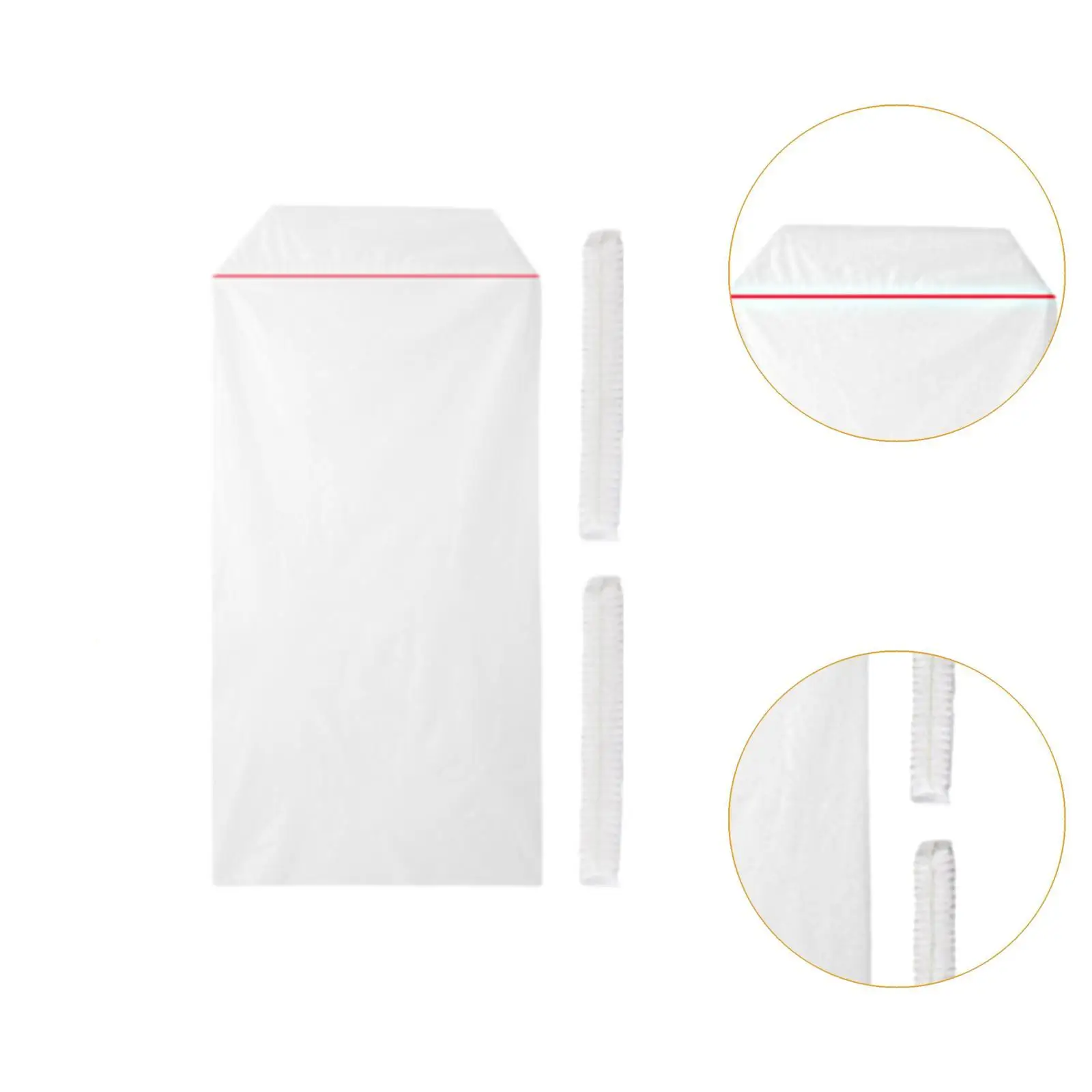Protective Disposable Seat Cover for Airplane Train Bus Non Woven Fabric with Armrest Sleeves Travel Essential