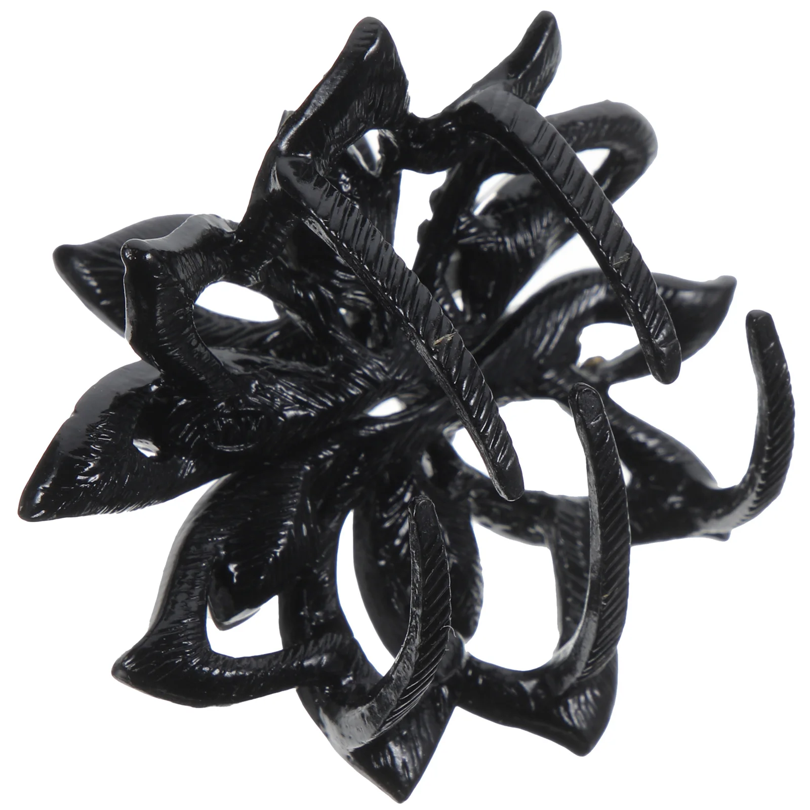 

Цветочный зажим для когтей со стразами, декоративный маленький зажим для челюсти для женщин, аксессуары для густых волос, зажимы для волос