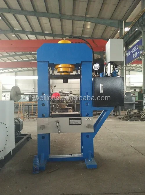 YW22-150S/D gantry H frame type hydraulic press machine manual and automatic integration oil press machine