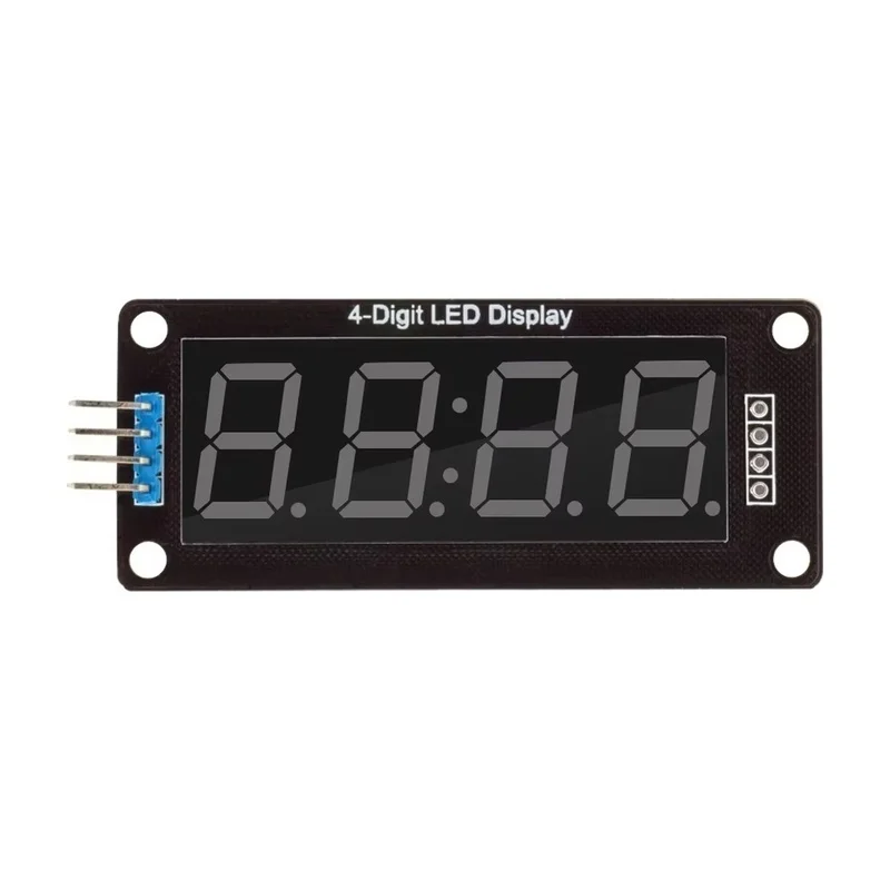 Super Sale TM1637 LED Display Module 4 Digit Tube 7 Segment 0.56 Inch Time Clock Indicator Module White