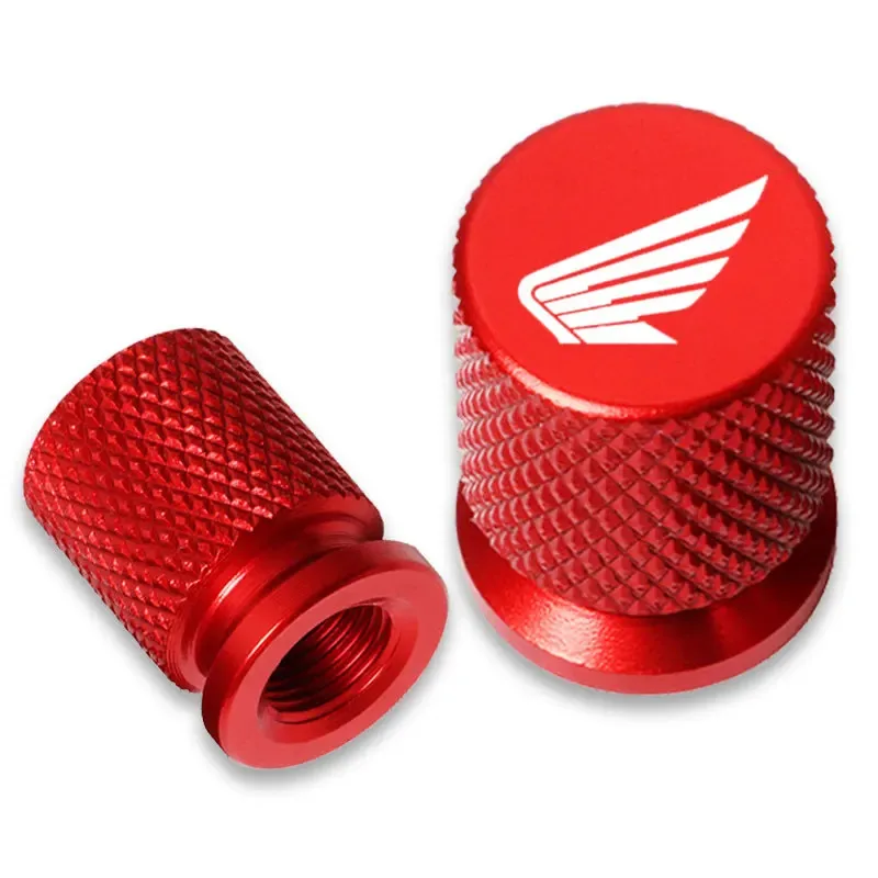 2 Peças de Tampa de Válvula de Pneu de Liga de Alumínio para Motocicleta HONDA Hornet NT1100 CBR CB Shadow PCX VFR XADV Forza