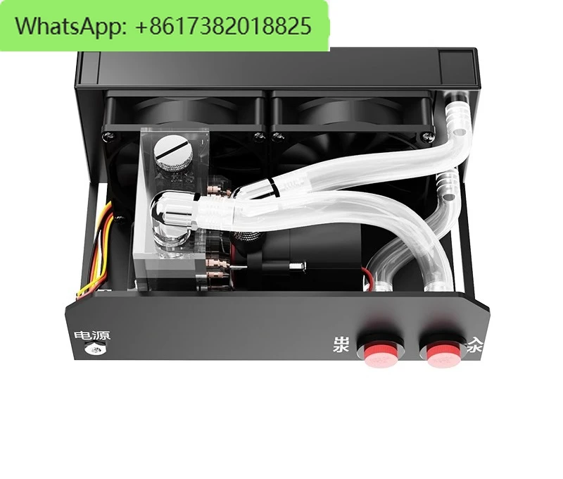 

12V/24V voltage regular version (fan speed 2000/4000 rpm), industrial water cooling module dual fan