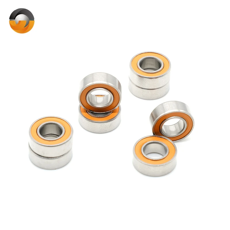 

S687 2RS 10PCS ABEC-7 7x14x5mm 440C Stainless Steel Hybrid Bearing S687 RS Fisihing Reels & RC Miniature Ceramic Bearings