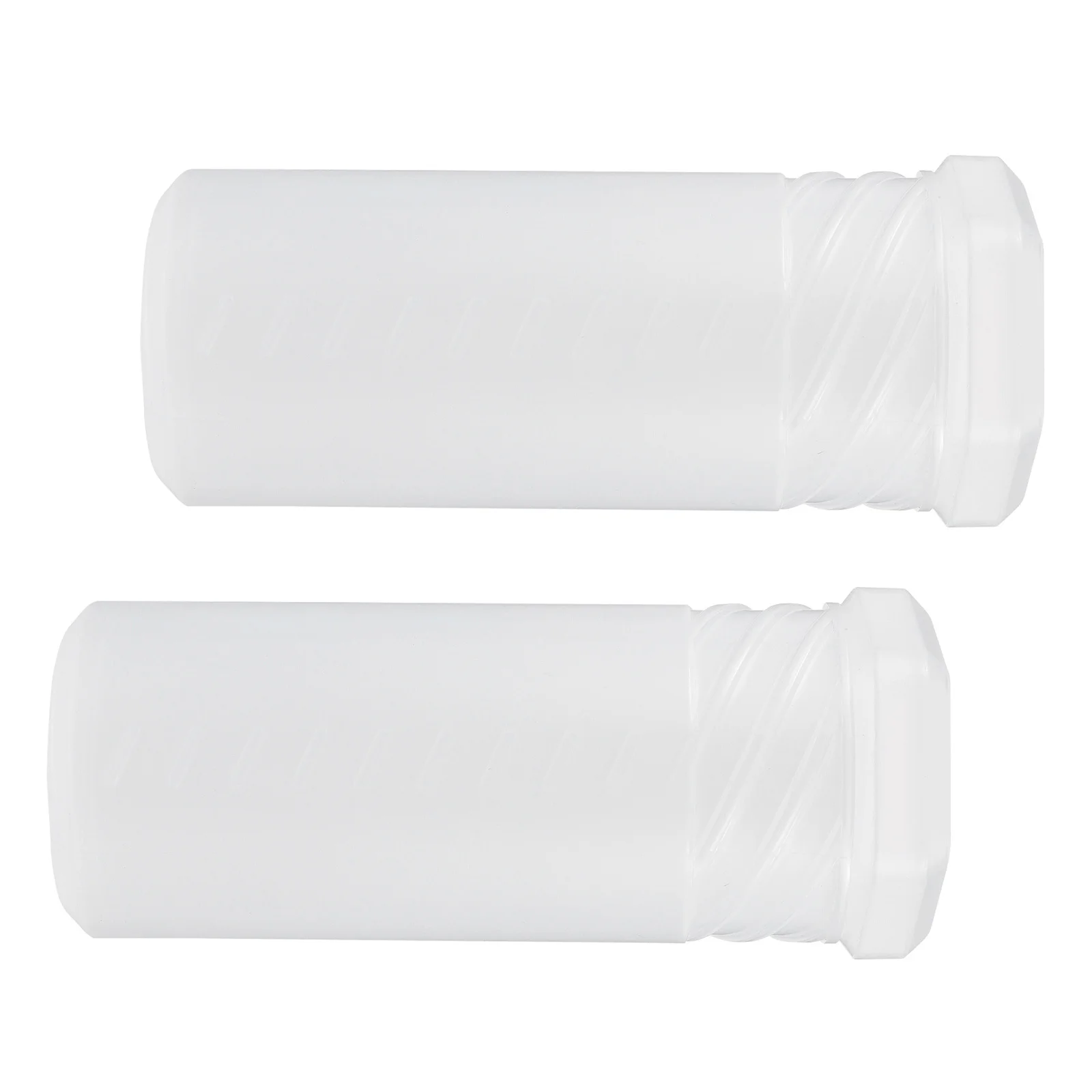 2Pcs Shaving Brush Travel Cases Adjustable Height Plastic Shave Brush Holders Portable Storage Organizer for Men Shaver