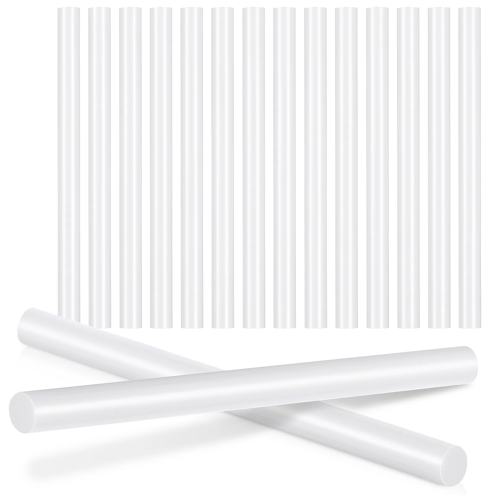 

16Pc Fast Curing Hot Melt Glue Sticks High Adhesive Strength Colorful Glue Rods For Wood Plastic Ceramic Repair Projects