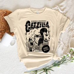 Kitten Neko Cat Cute t-shirts women streetwear top female manga harajuku y2k clothes