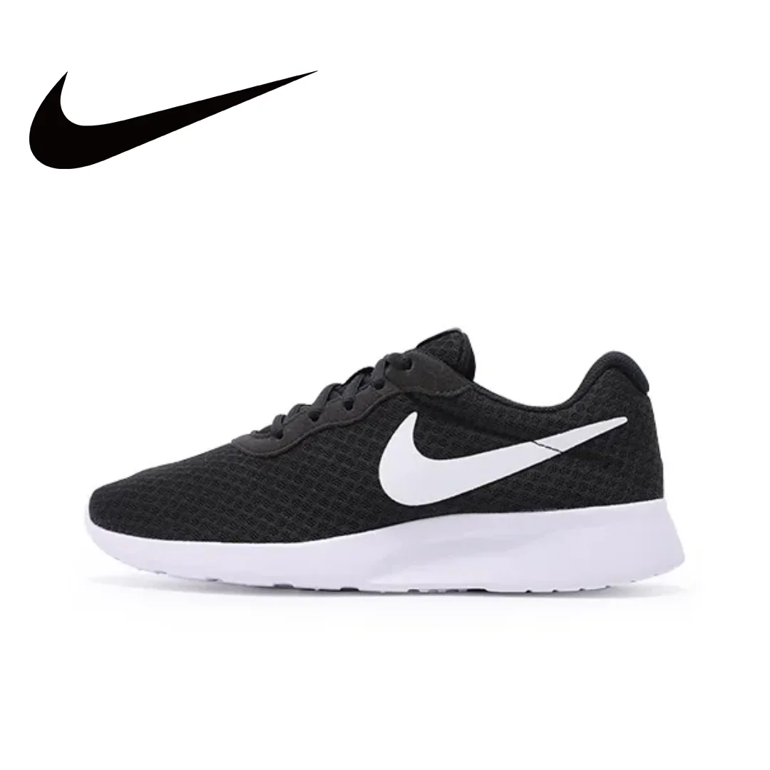 

Nike Tanjun Men’s and Women's Running Shoes Low Top Sneakers Breathable Black