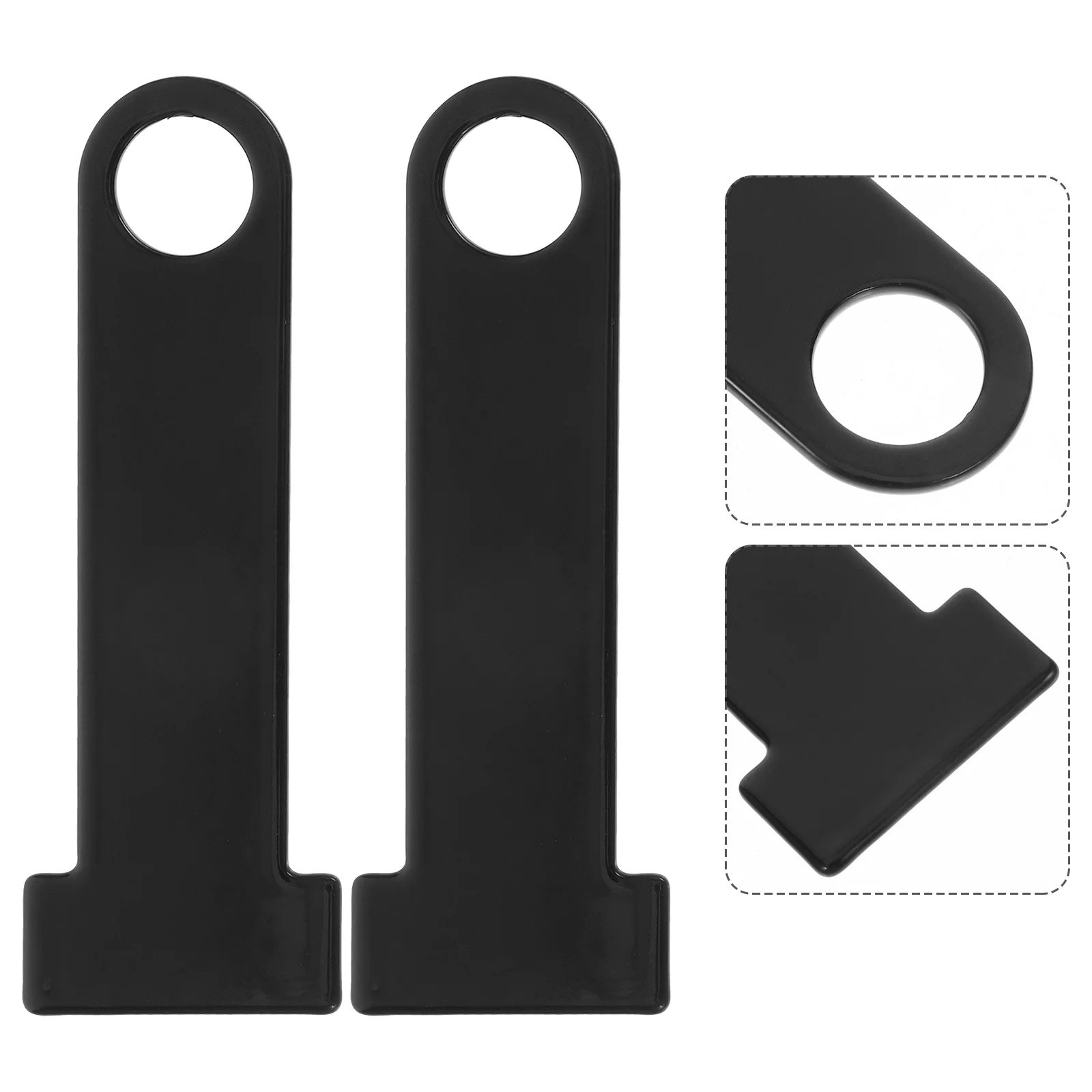 

1Pair Motorcycle Ring Lock Universal Iron Durable Strap Lock Extension Anti-Theft Practical Motorcycle Accessory