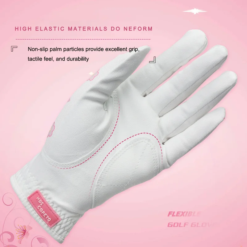 Golf 1 Pair Ladies Breathable Mesh Sports Mittens Fingerless Touch Screen Golf Gloves Women Left and Right Hand Sunscreen Gloves