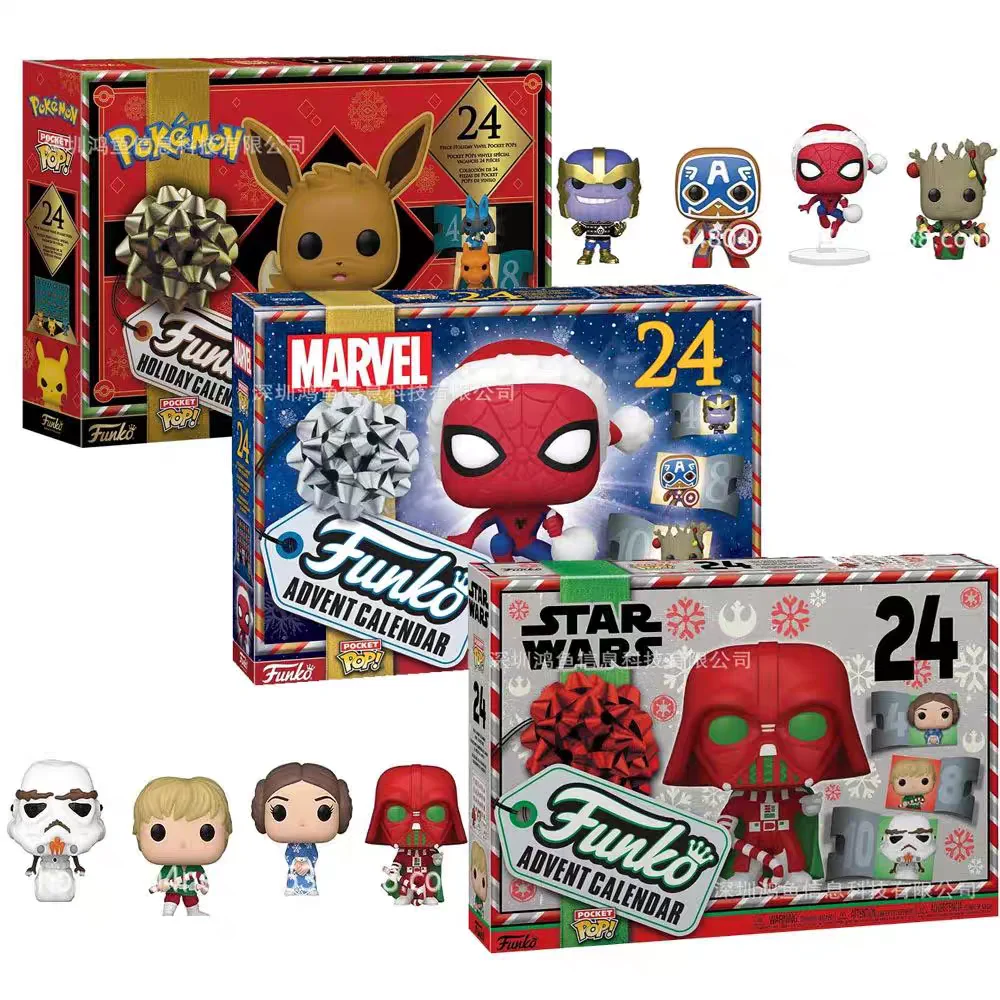 POP Funko Pikachu Serie Blind Box Anime Figuren Action Spiderman Star Wars Mystery Box Kinder Spielzeug Modell Puppe Sammlung Geschenke