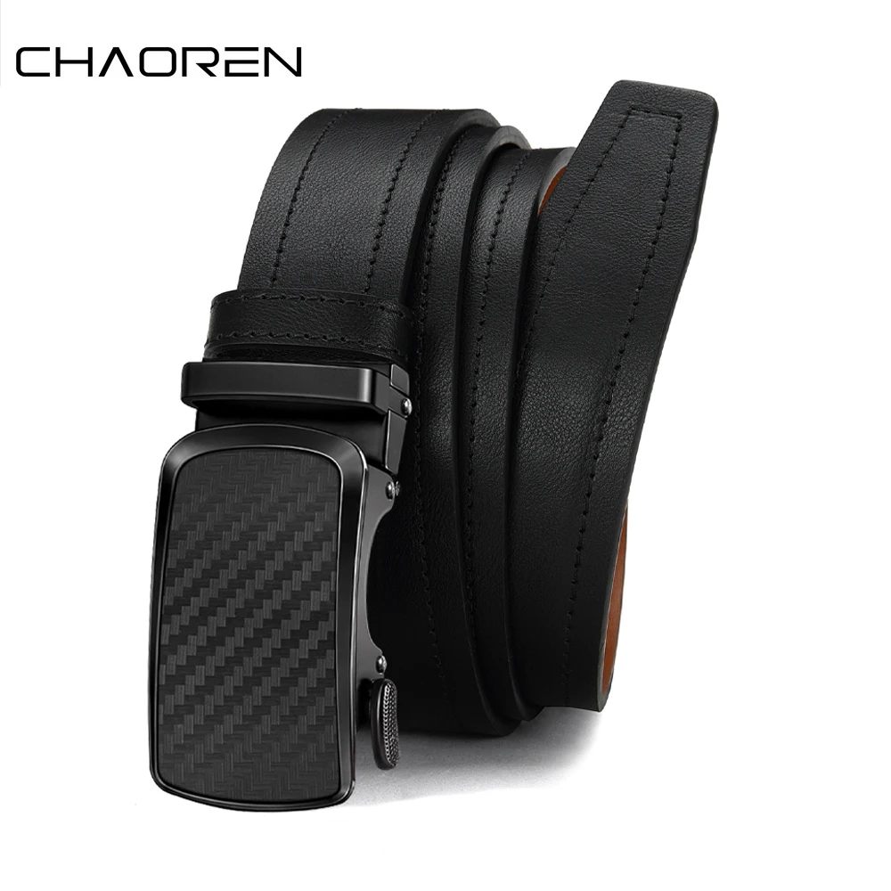 

Мужской модный кожаный ремень, мужской высококачественный кожаный ремень, деловой ремень с автоматической пряжкой и храповым механизмом, случайно регулируемый