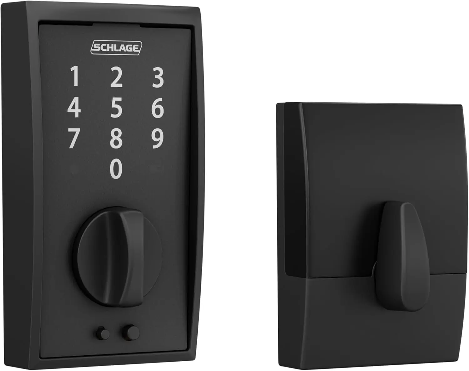 

Touchscreen Electronic Deadbolt Lock with Fingerprint-Resistant Screen, Grade 2 Security, 2-Year Battery Life
