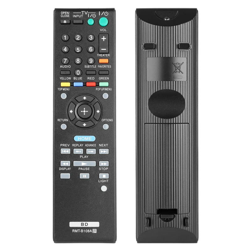 RMT-B108A RMTB108A For Sony Remote, For Sony 3D Blu-ray Disc Player BDP-BX37 BDP-S770 BDP-S1700ES DVD Player