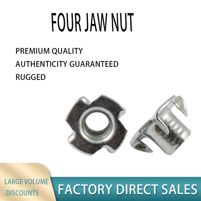

galvanized four jaw nails home furniture nuts corner nails furniture 5PCS