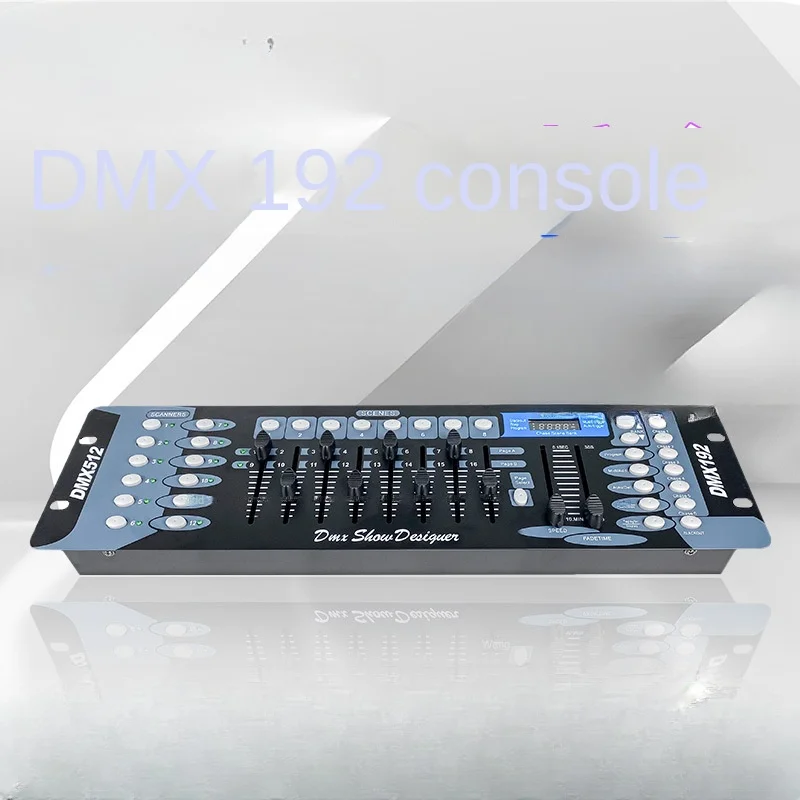 DMX512 Console 192 Dimmer Console Controller Par Light Beam Moving Head Light Bar Stage Light Party Wedding