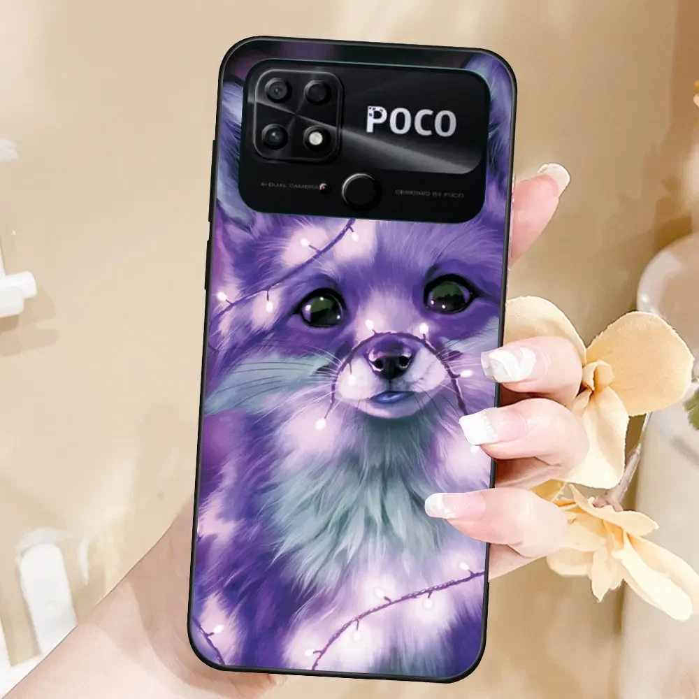 Case For Xiaomi Poco C40 Coque TPU Soft Silicone Fashion Phone Funda For Xiaomi POCO C40 c40 Case Bumper Back Cover Capa Marble