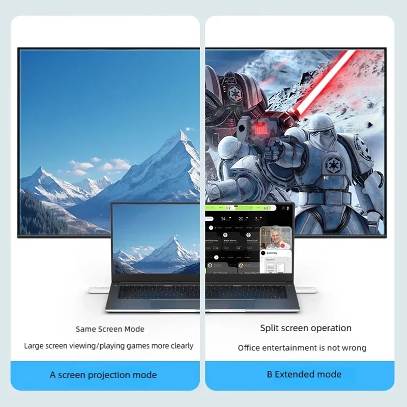 5G 1080P 30M Wireless HDMI Video Audio Transmitter Receiver Extender Display Adapter Dongle For TV Box Monitor Projector PC