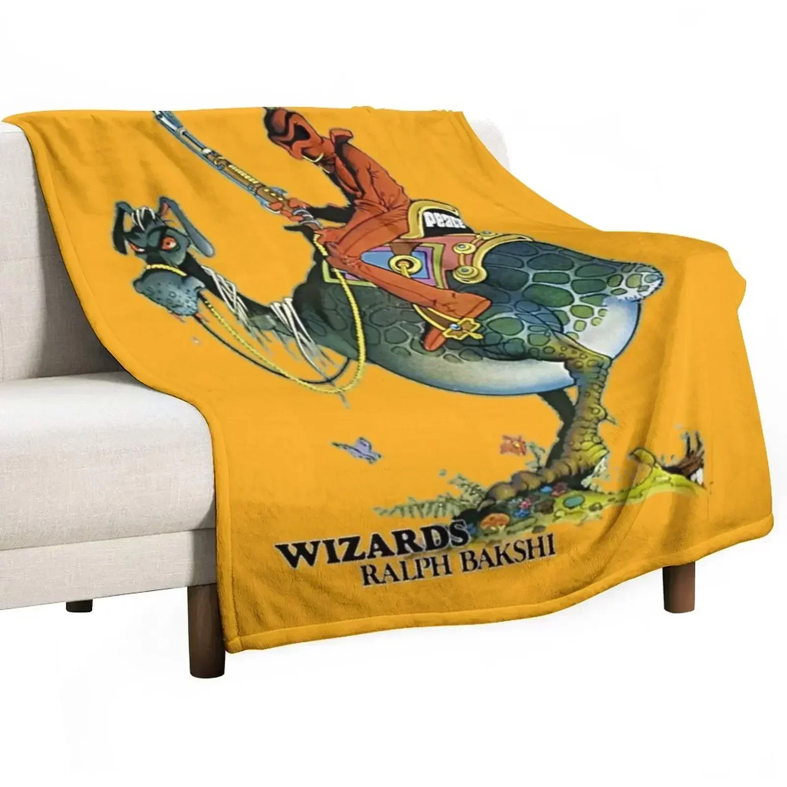 Ralph Bakshi's Wizards, 1977 Throw Blanket for sofa Multi-Purpose Hairys Decorative Sofas Blankets