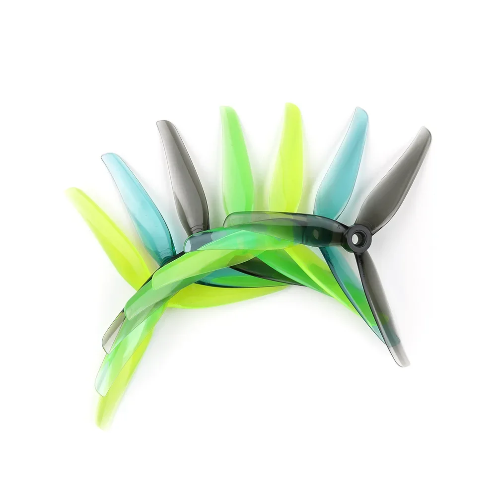 4pair IFlight Nazgul F5 5.1x3.5x3 / F6 6x4x3 Tri-blade Propeller Compatible 22-23 Series Brushless Motor for RC FPV Drone Part