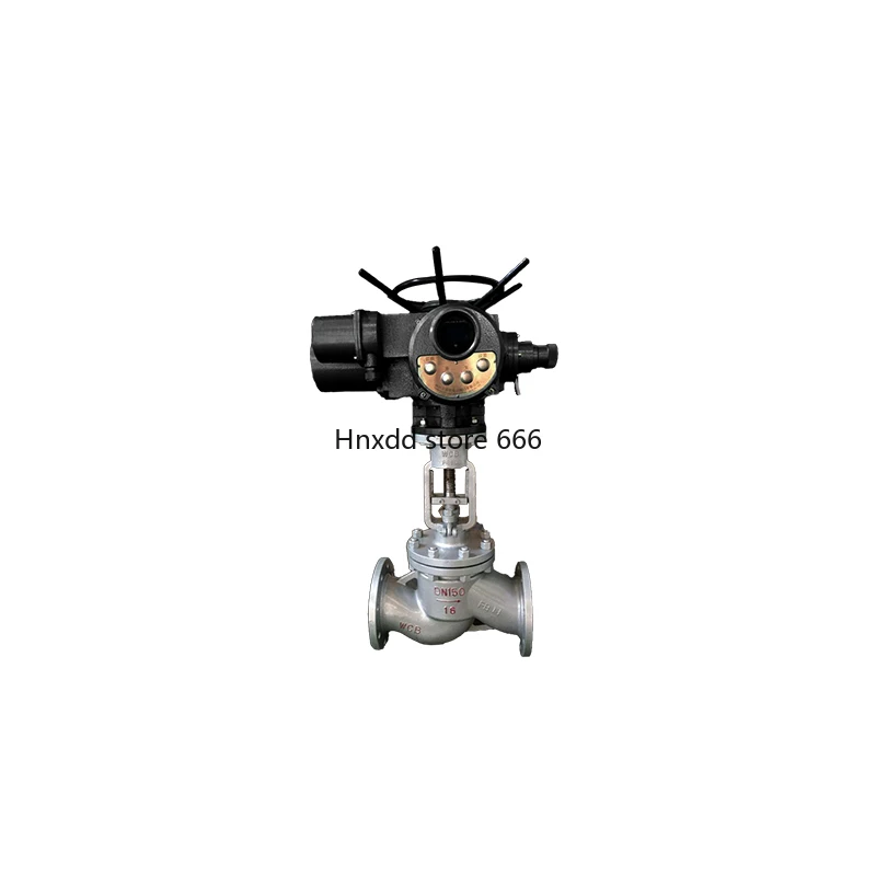 

Electric globe valve high temperature steam flange DN200 high pressure remote switch regulating valve J941H