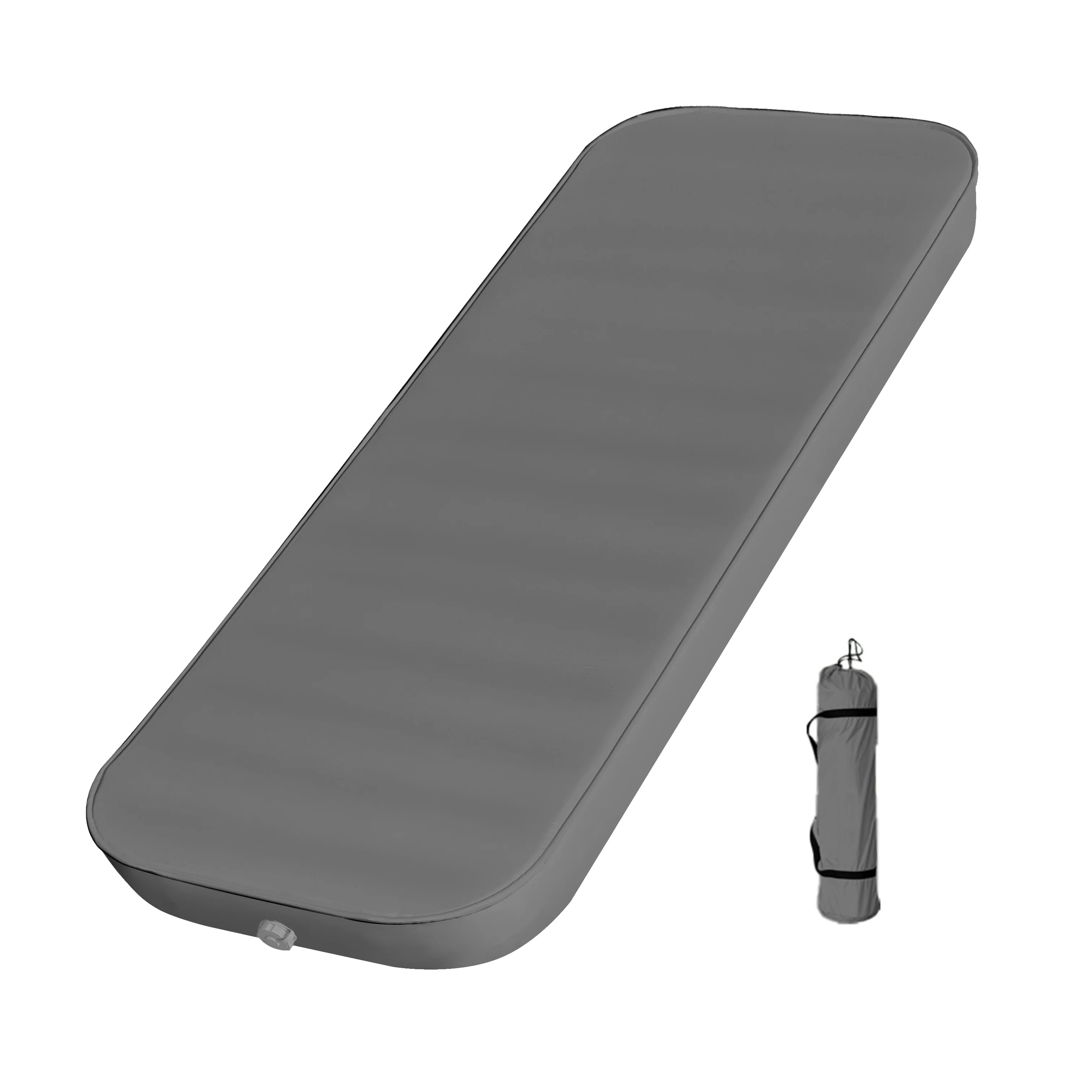 3D Outdoor Single Sleeping Pad for Camping Self-Inflating Camping Mattress 10cm Foam Camping Mat TPU Inflatable Mattress