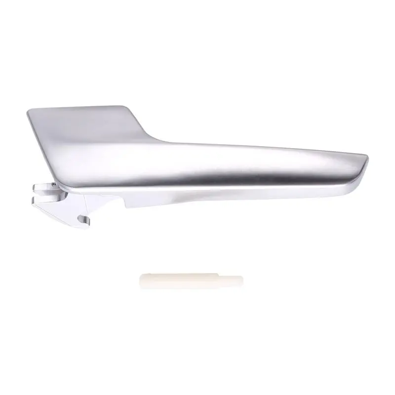 Car Inner Door Handle Buckle Chrome Handle For VW Touareg 7P 11-14 Door Inside Opener Handle Buckle 7P6867101S Left-X59A