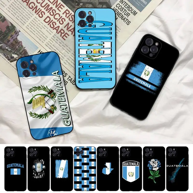 

Guatemala Flag Phone Case For iPhone 14 11 12 13 Mini Pro XS Max Cover 6 7 8 Plus X XR SE 2020 Funda Shell