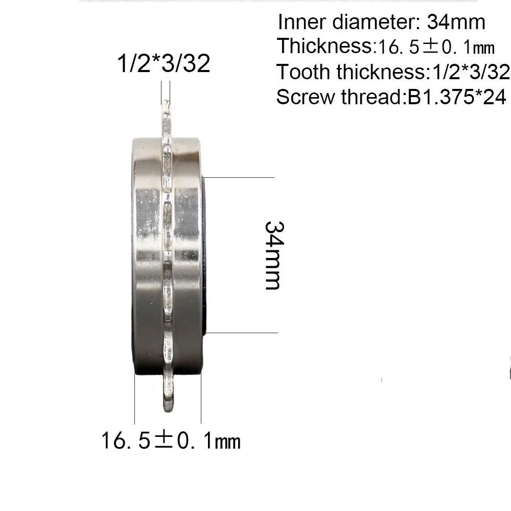 DNP Single Speed Freewheel 18T With Removal Tool Chromoly Steel Nickle Plate