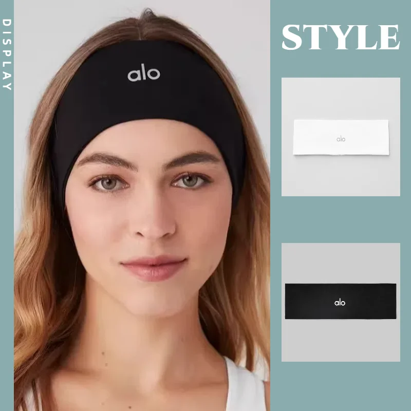 Al yoga hair band sports running sweat absorbent breathable hair band