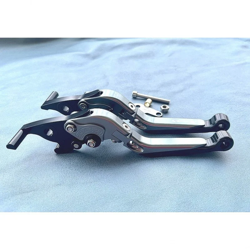 Motorcycle CNC Clutch Handle Brake Levers For Yamaha Xmax 300 2023 V2 Adjustable Foldable Levers With Parking Button Accessories