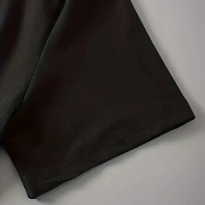 Short Sleeve T -Shirt of Women's Sequins, O, Elastic Loose T -shirt, plus size, large tops-en, lady, spring, summer, fashion, 2024 8 Main Sales Plus Size Women's Blouse - №5