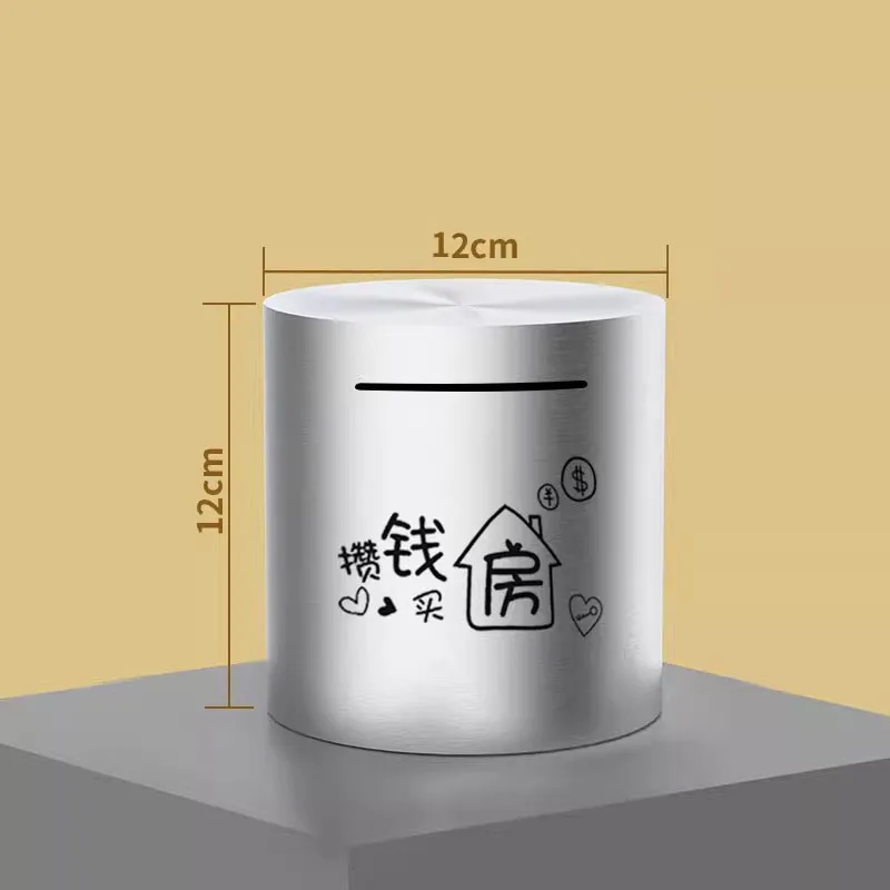 Pendant Modern Money Box Minimalism Fall Prevention Gift Originality Money Box Light Luxury Anime Salvadanaio Home Decoratio