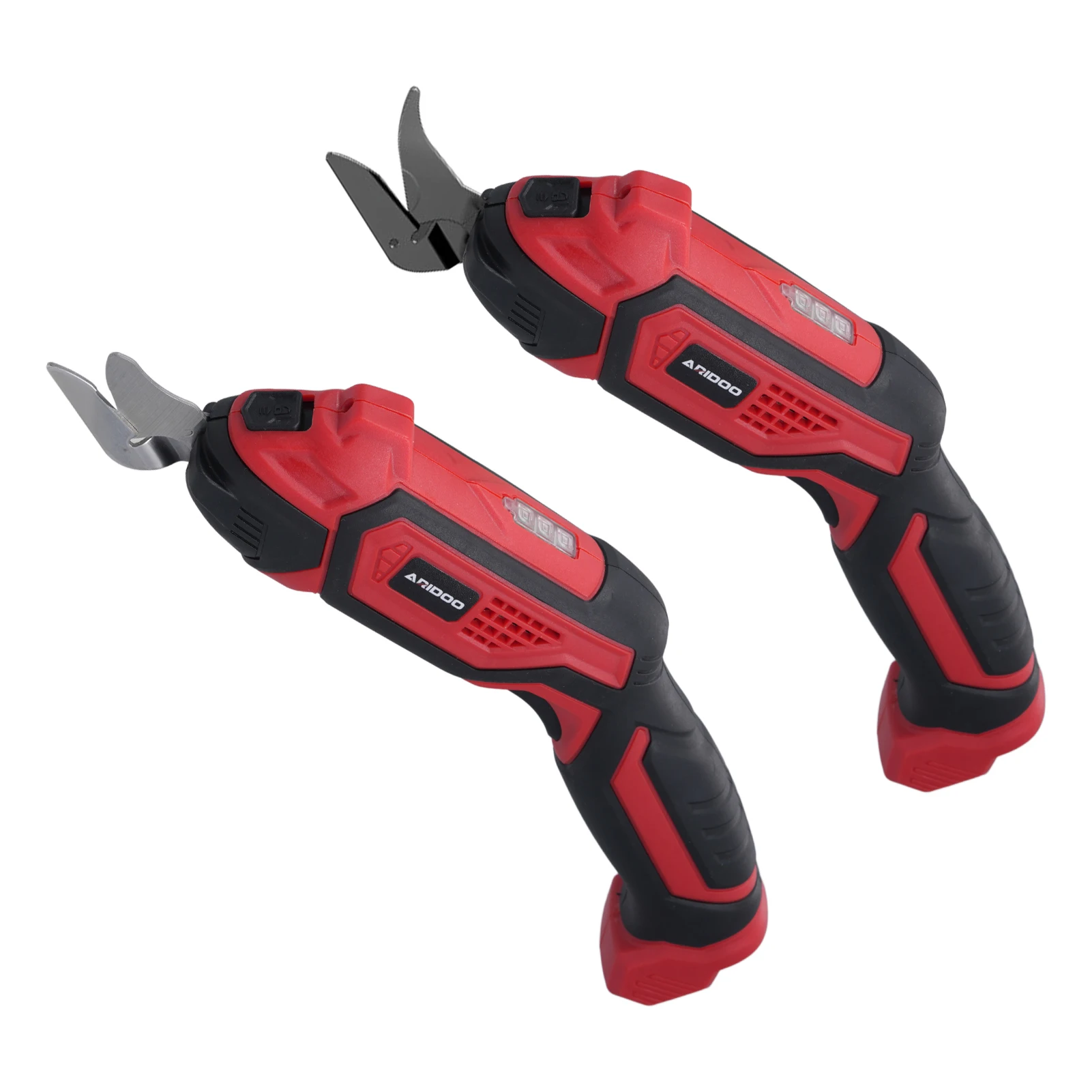 Electric Scissors for Fabric, Leather, Carpet, PVC and Cardboard Cordless Cutter 4.2V 2000mAh Battery with LED Light