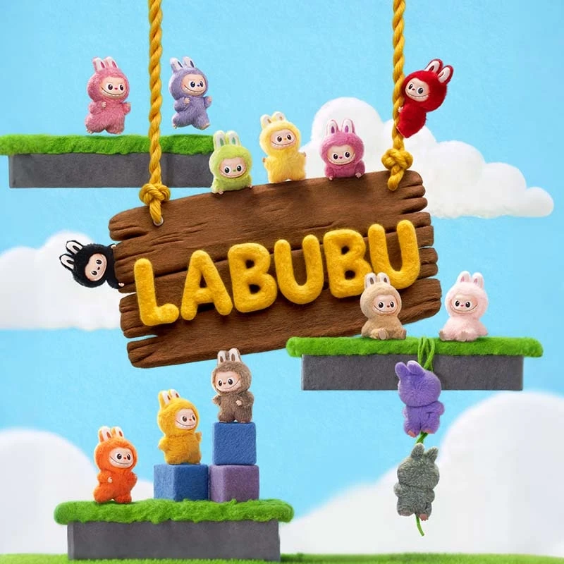 POP MART Labubu слепая коробка, 100% подлинный подарок 4,0 A-M — герметичная загадочная коробка — случайная герметичная коллекционная коробка (только одна коробка)