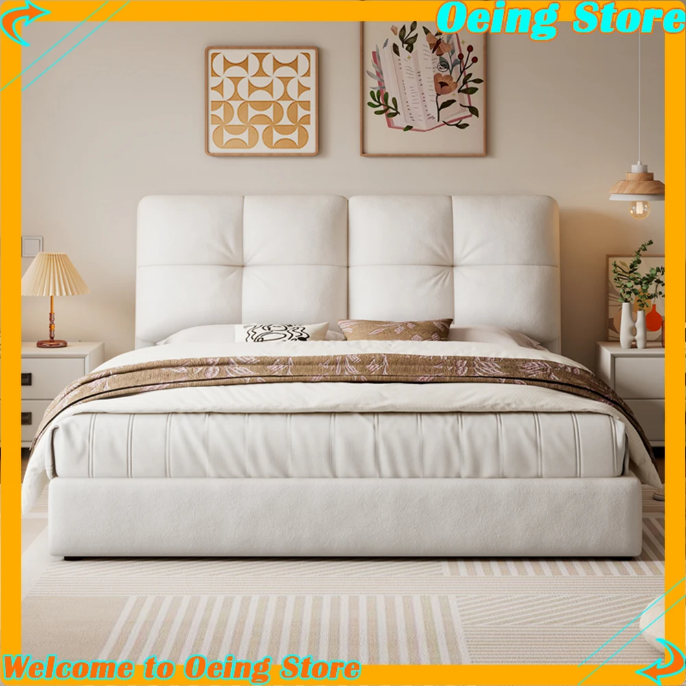 

Fancy Headboard Minimalist Bed Heavy Duty Frames Modern 180x200cm Luxury Bed frames Storage camas de dormitorio Furnitures