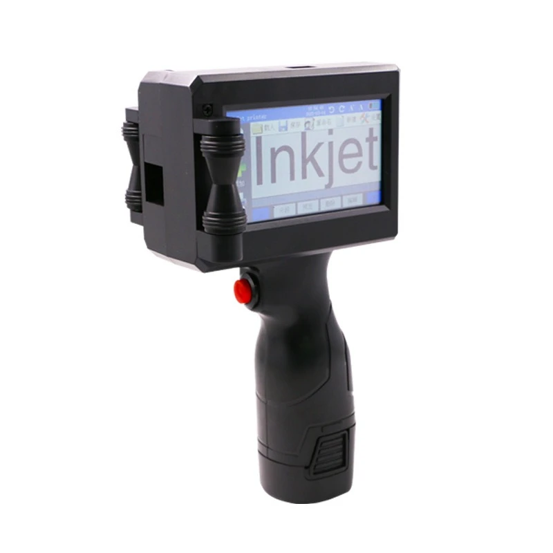 Handheld inkjet printer Intelligent coding and coding machine