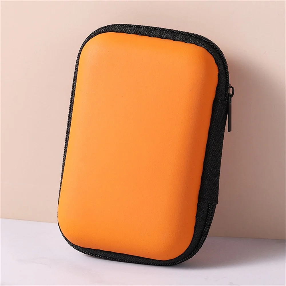 Kopfhörer-Aufbewahrungstasche Handy-Ladegerät Datenkabel-Schutztasche Datenkabel USB-Stick Reise-Tragbare EVA-Reißverschlusstasche