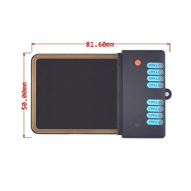 Rilevatore di controllo accessi RDV2.0 simulazione di Cracking completamente crittografata Sniffing con decodifica duplicatore di schede di lettura-scrittura