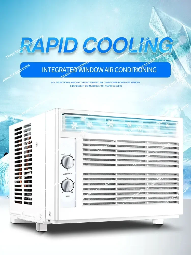 مكيف هواء نافذة 5000 وحدة حرارية بريطانية - تيار متردد للغرفة مثبت على النافذة مع تحكم في درجة الحرارة وفلتر سهل التنظيف وقابل للغسل #6