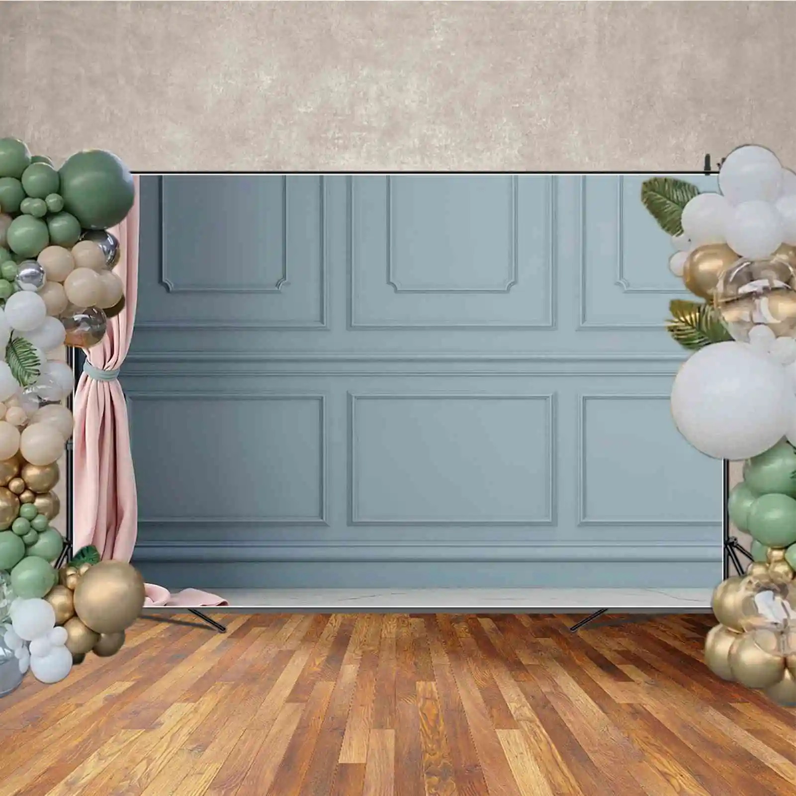 MOON.QG Interieur Retro Muur Achtergrond Fotografie Kasteel Europese Vintage Photozone Achtergrond Kind Fotostudio Photocall Props