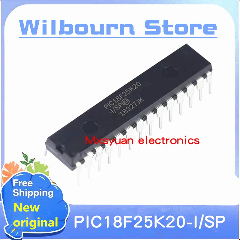 

5 шт. ~ 20 шт./партия Φ/SP PIC18F25K20-I/SP DIP28 новый оригинальный