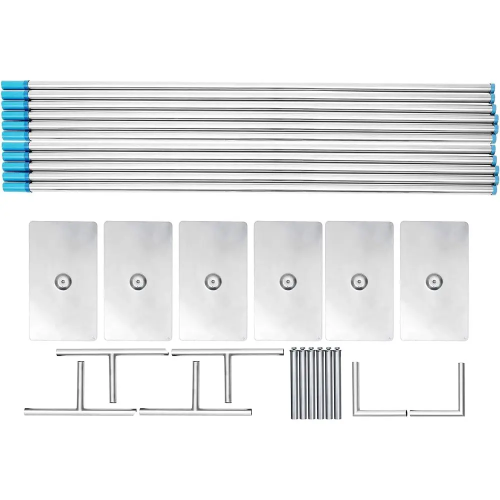 

Арки 9,8 x 49,2 T, церемониальная квадратная металлическая подставка для арки для воздушных шаров, садовая арка для свадьбы, дня рождения, фон для свадебного душа