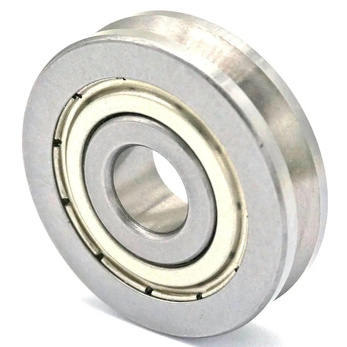 10*35*9mm V Groove width 4.2mm Guide Pulley Sheave Sealed Rail Bearing V6200ZZ