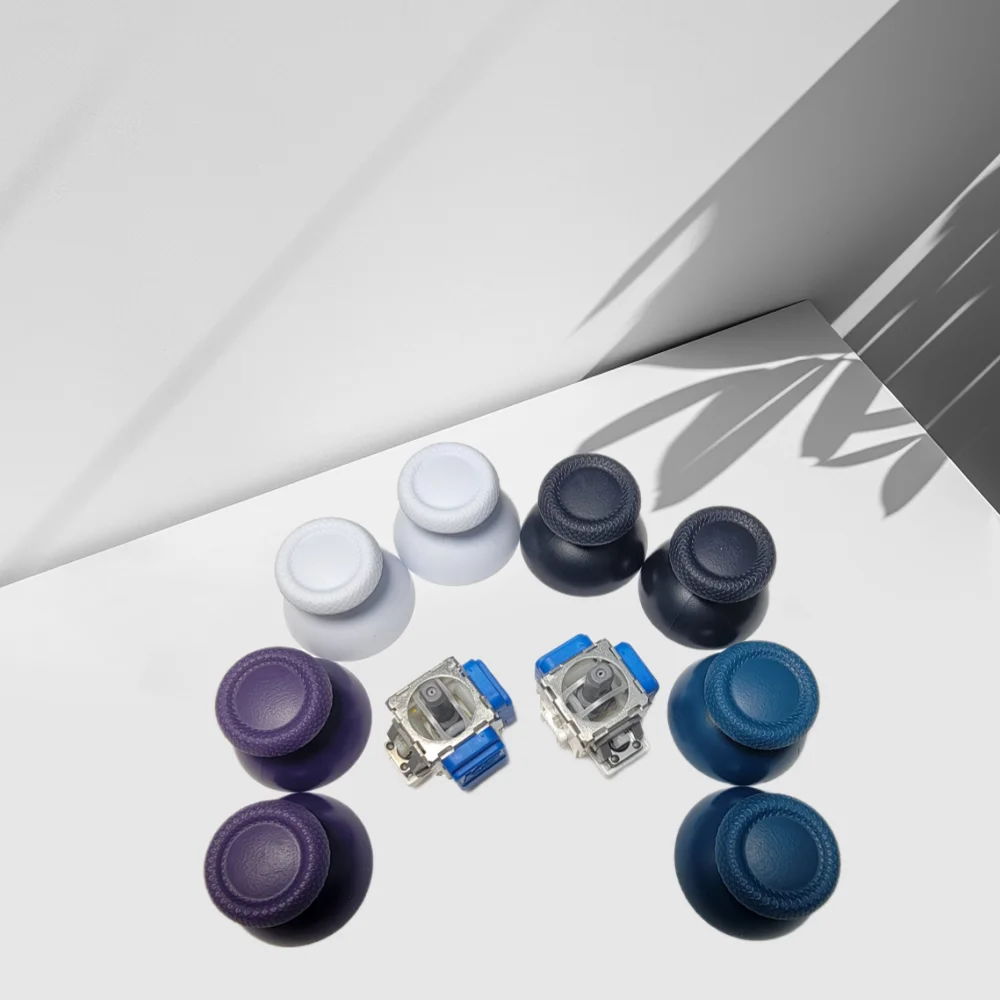 2/10pcs K-SILVER JS13 Pro+ TMR Electromagnetic Joystick for PS5 Anti-Drift 3D Analog Durable ThumbStick Analog Joystick Grip Cap