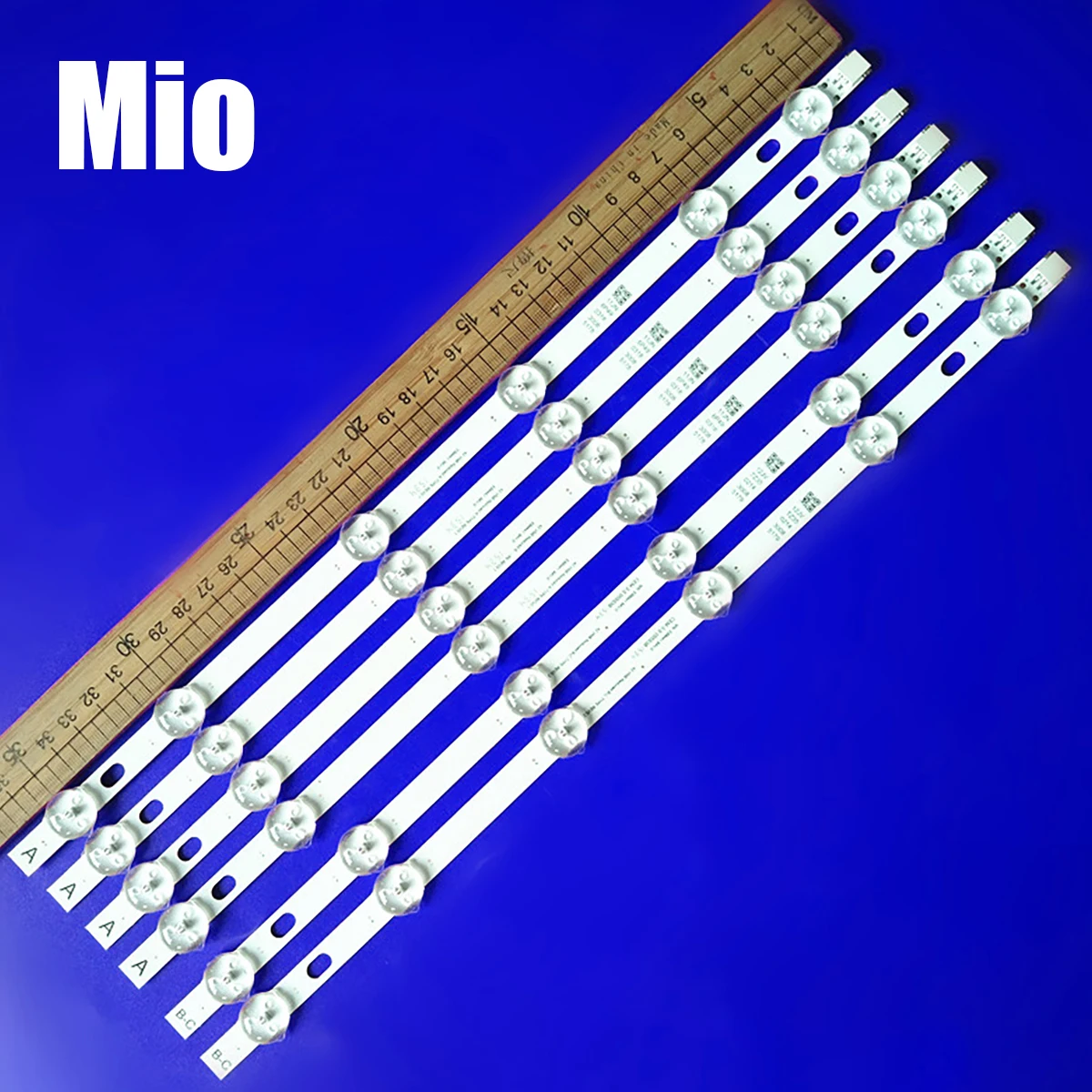 

100% New 6pcs/Kit LED strips for VESTEL 42FA5000 42FA8000 VOX LED 42880 VES420UNDL 2D N03 42 VNB Reduced A TYPE REV0.1 30085178