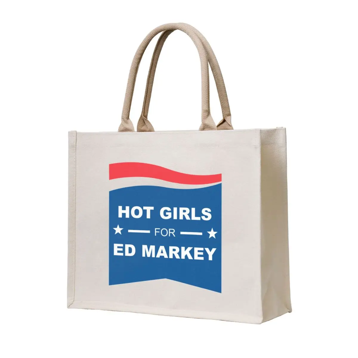 

Hot Girls for Ed Markey Tote Bag Women's handbag Customizable tote bag reusable shopping bags