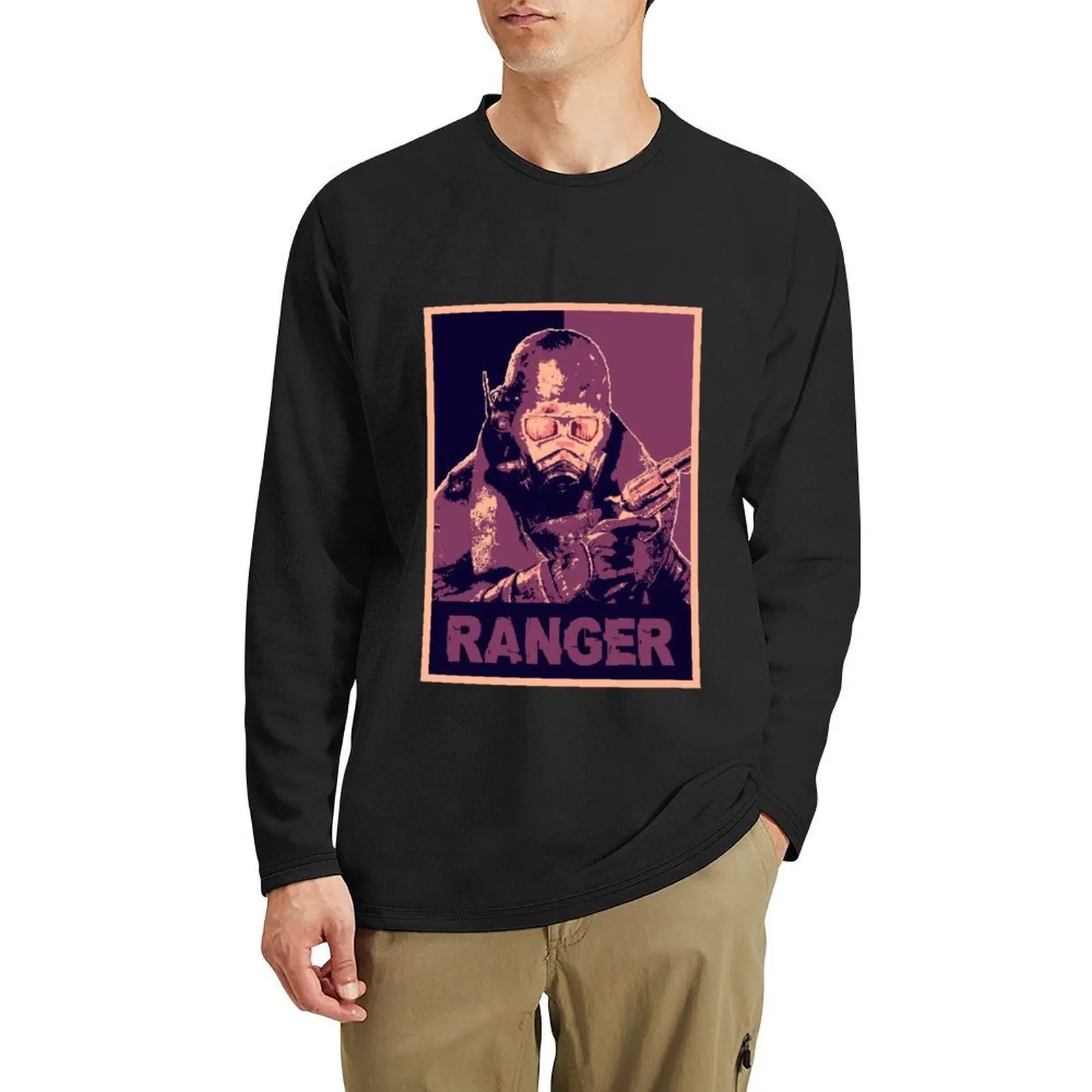 

NCR Veteran Ranger Long T-Shirt vintage t shirt customized t shirts Blouse boys t shirts mens shirt