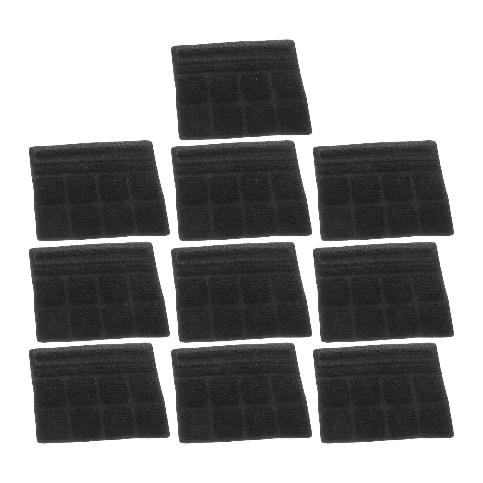 

10Pcs Chin Pad Comfortable Breathable Sponge Cushion Replacement for Cycling Motorcycle Riding Bike Bicycle Racing Road