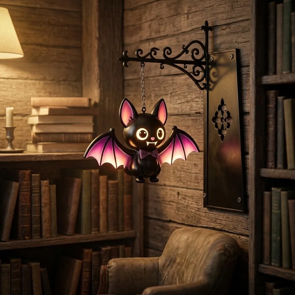 For Book Nook Lamp for Bookshelf Library Shelf Sliding Function Warm LED Light 23.5 cm Metal Reading Corner Lamp