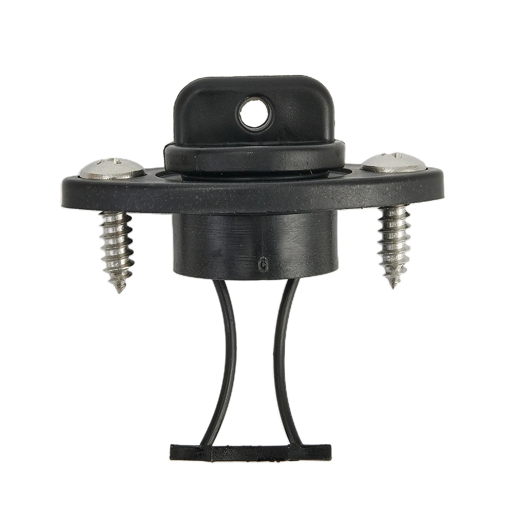 Bouchon de vis de vidange de remplacement, arrière captif, étanche, 18mm, noir, canoë, bateau, accessoires, puits de poisson, flambant neuf